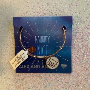 Alex and Ani naughty and nice bangle